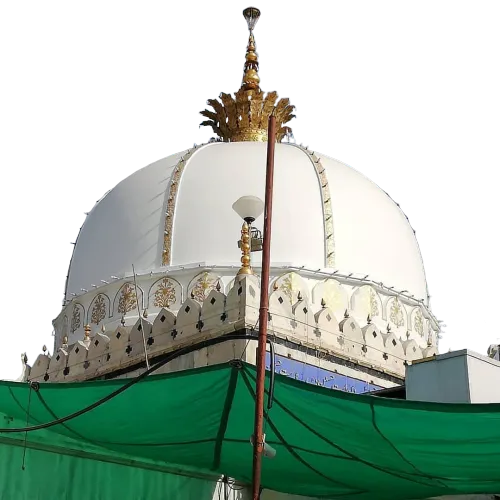 Beautiful side view of Ajmer Sharif dargah png