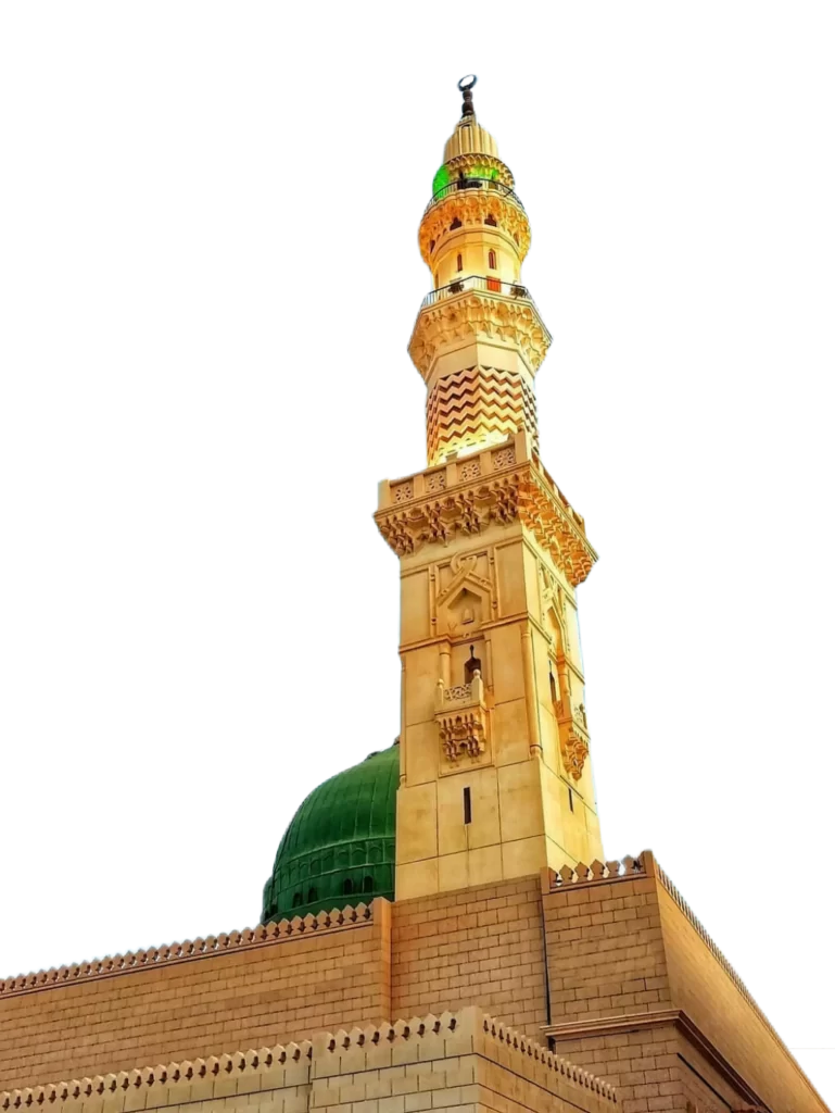 Close minar view of gumbad e khizra