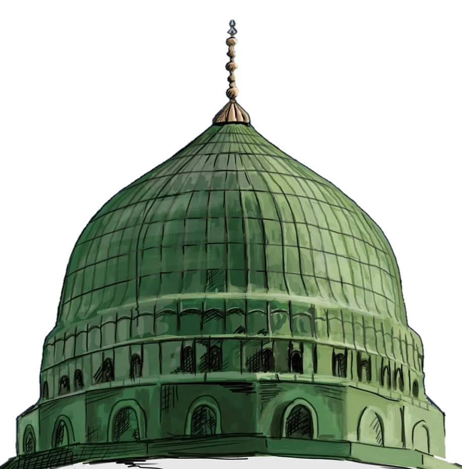 Dome of Masjid e nabawi png