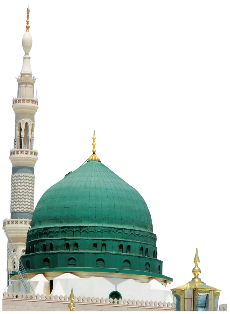 Dome of png of madina sharif