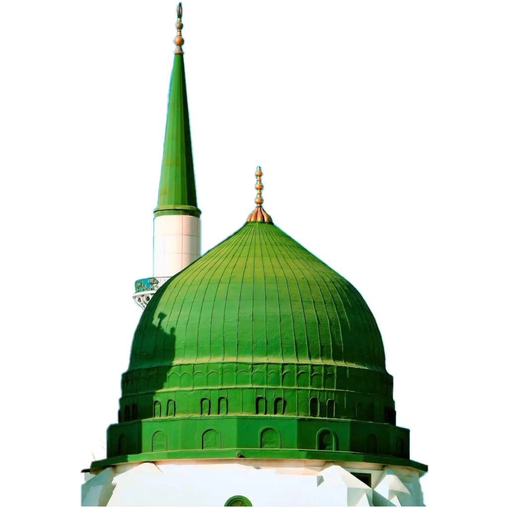 Free png of gumbad e khizra with it_s minar