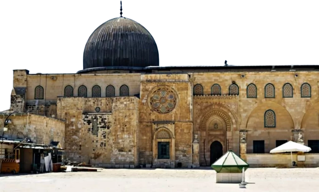 Full view of Masjid-al-Aqsa