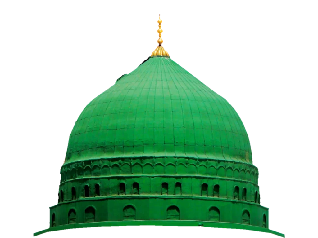 Light green png of the gumbad e khizra