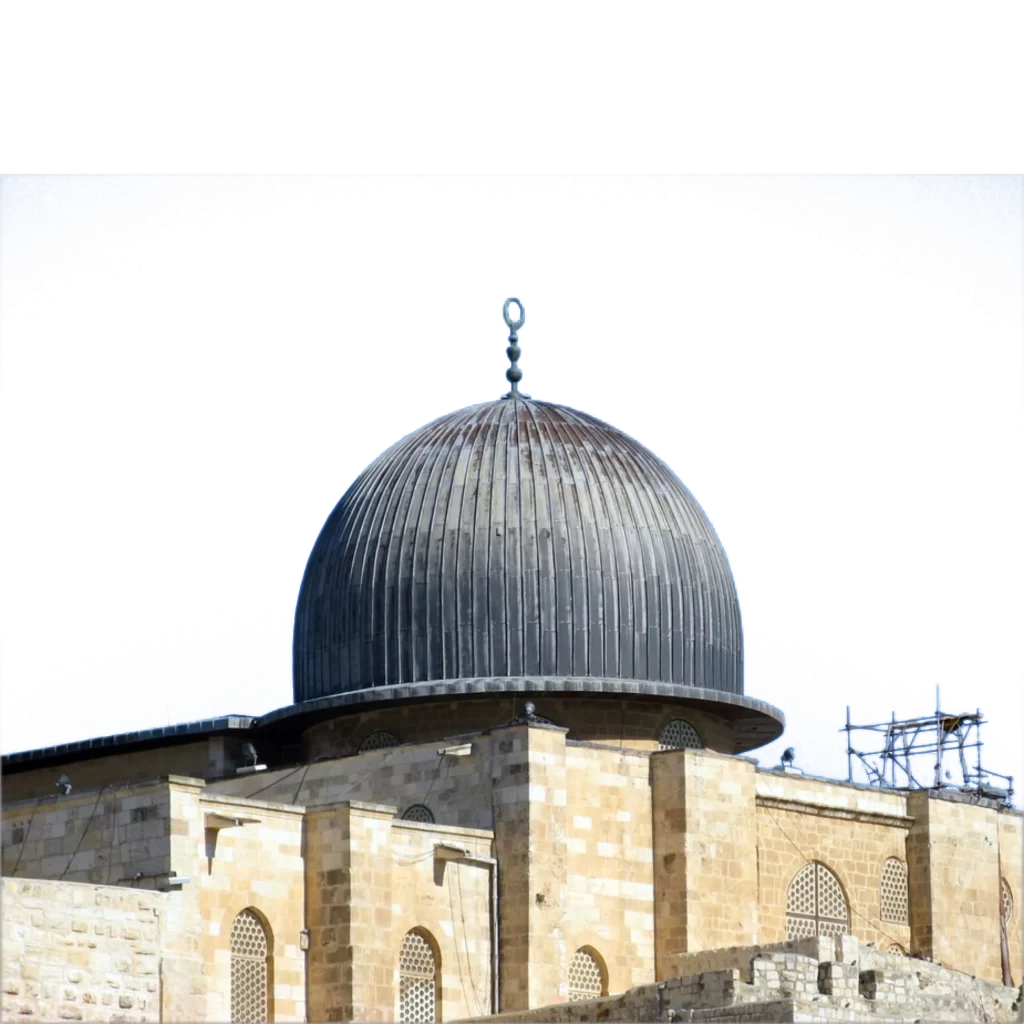 Masjid-al-Aqsa black dome png