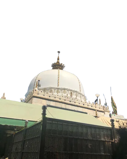 Side long view of Ajmer Sharif dargah png