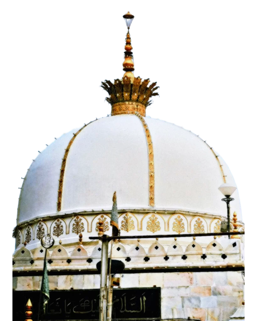 charming view of gumbad e mubarak hazrat Khwaja Moin-ud-din Chishti