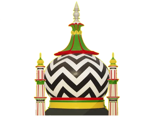 Animated free png of Aala Hazrat dome result