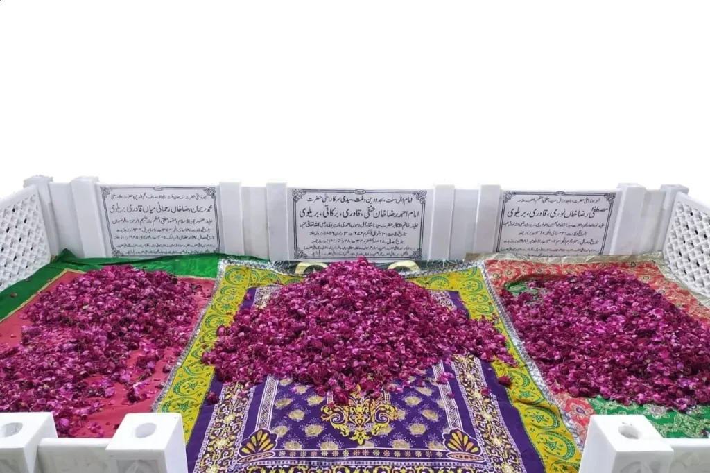 Blessed grave of imam ahmed raza khan