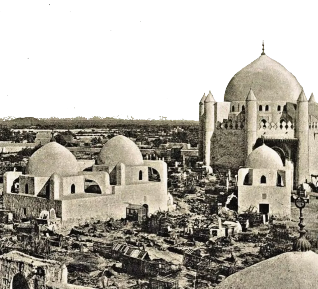 Old view of the jannatul baqi