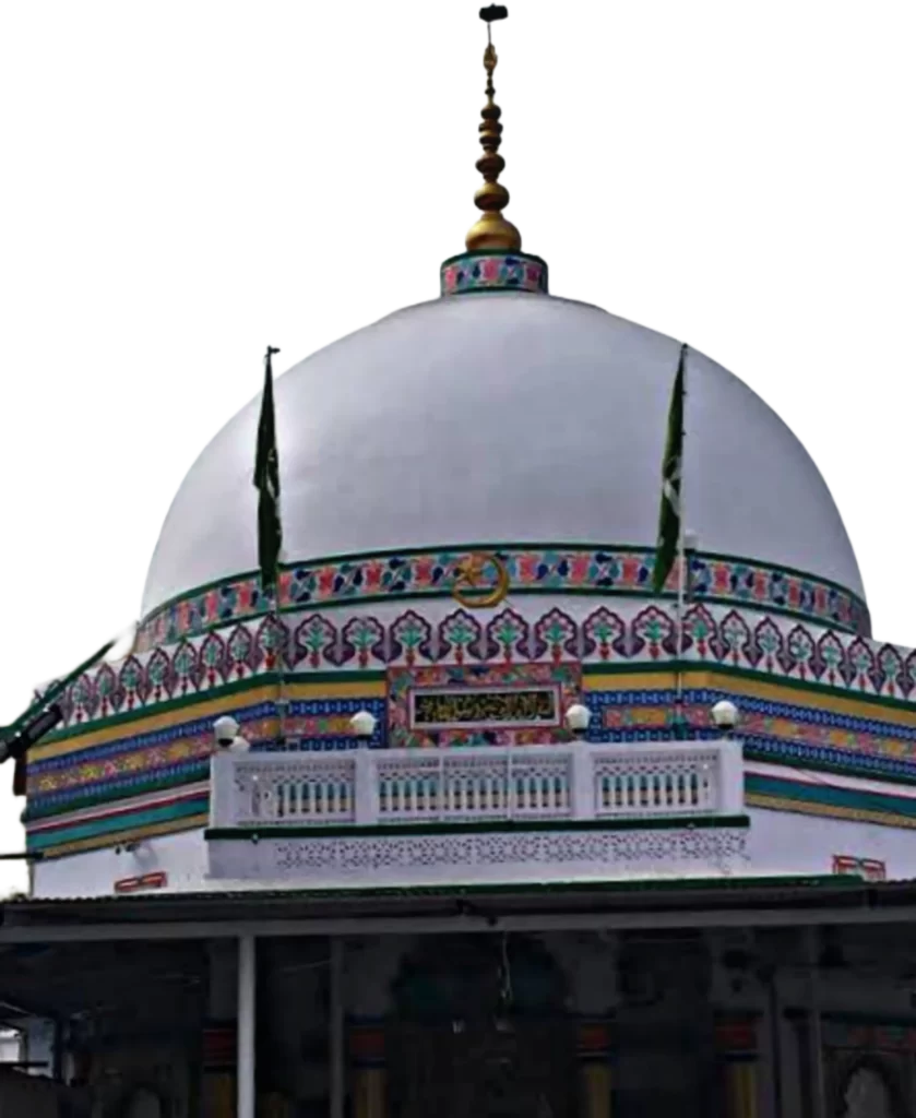 pleasant view of the dome of Khwaja Dana Dargah
