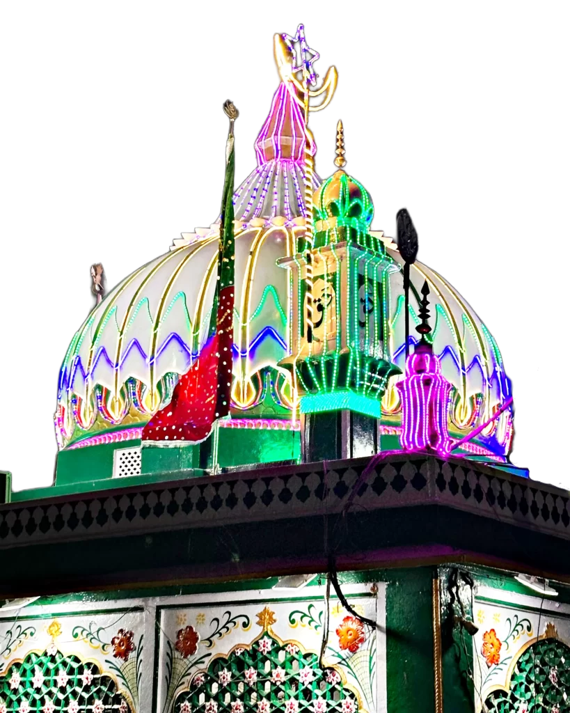 Night view of dargah e Makhdoom Alauddin Ali Ahmed Sabir