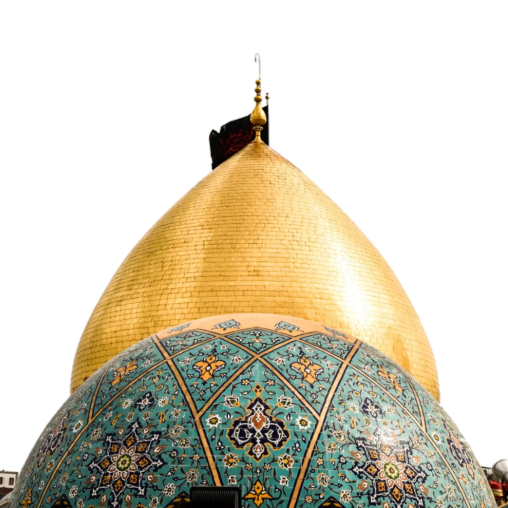Png of the dome of Hazrat e Hussain