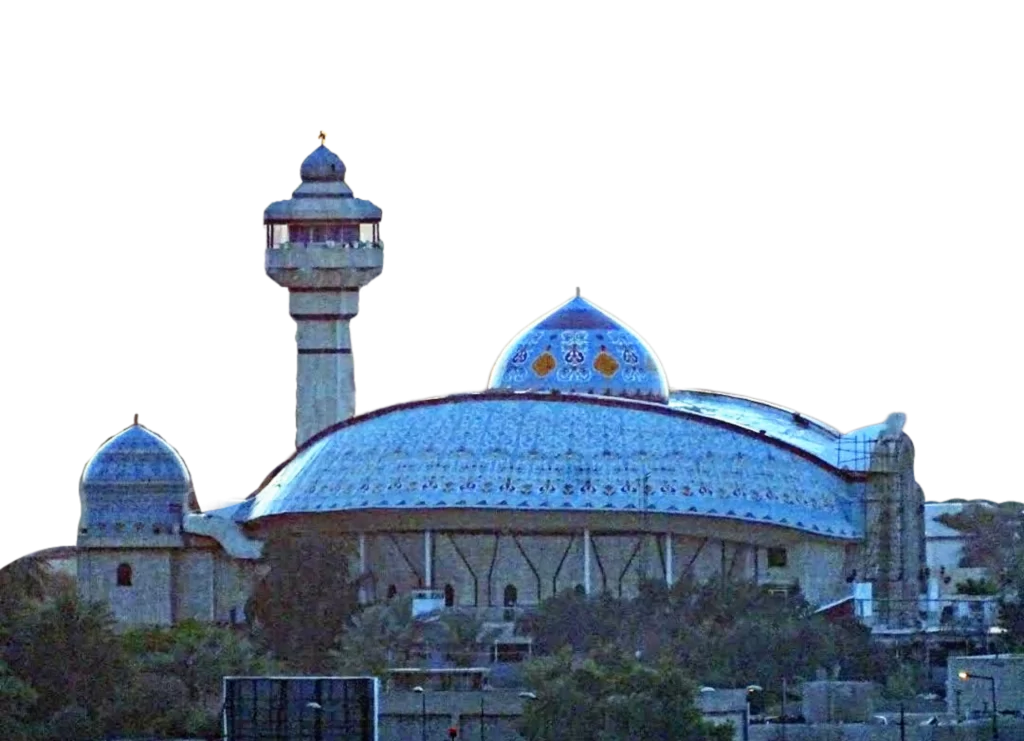 Side long view of Shrine of Shaykh Maruf Karkhi