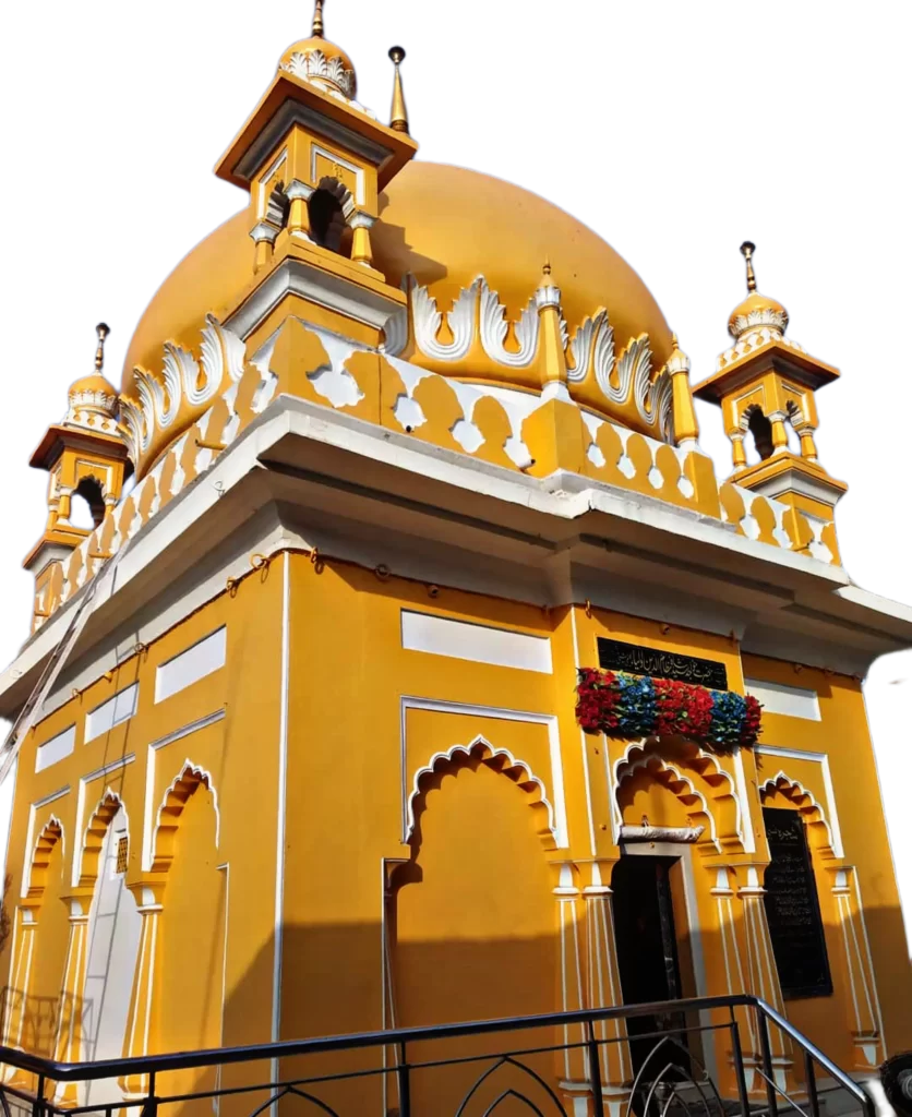 Bottom view of Dargha Khawja Nizamuddin Auliya Aurangabadi
