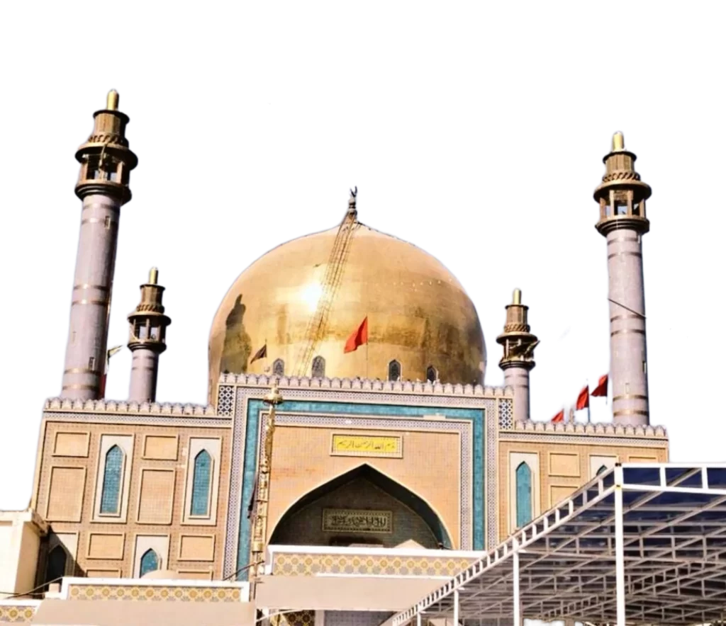 Front view of lal shahbaz qalandar dargah sharif