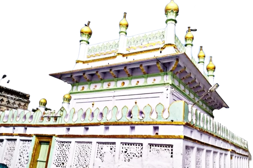 bright shrine of Hazrat Sayyed Shaah Jalaal-ud-deen Chanda Husaini