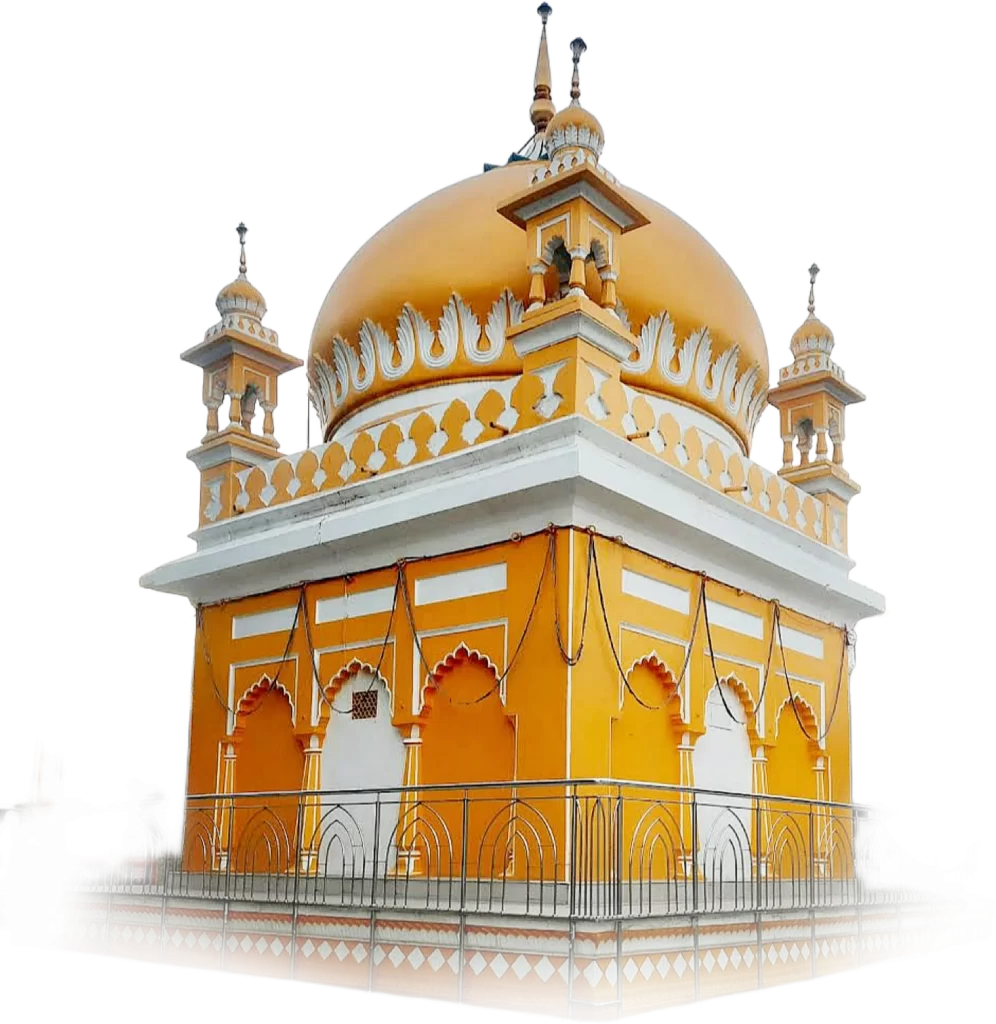long side view of Khawja Nizamuddin Auliya Aurangabadi