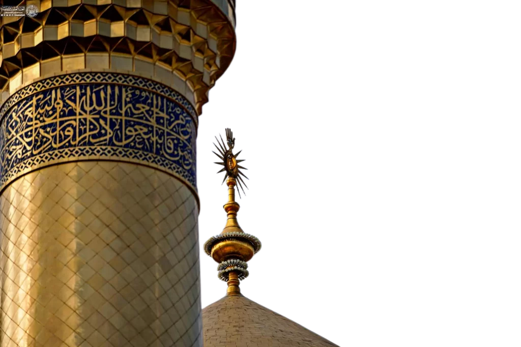Minar of imam ali shrine