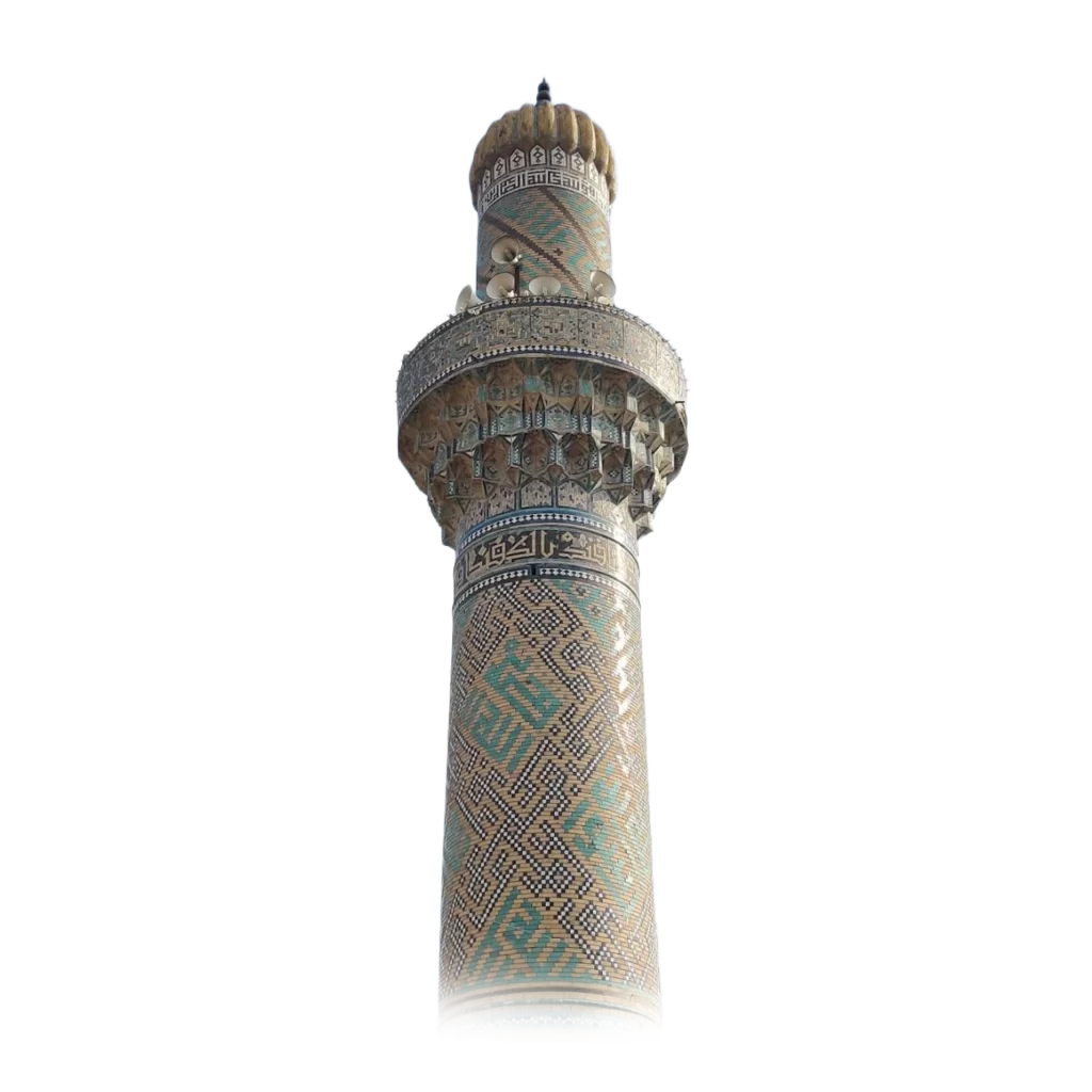 Minar of the dargah of shaikh shahabuddin umar suharwardi